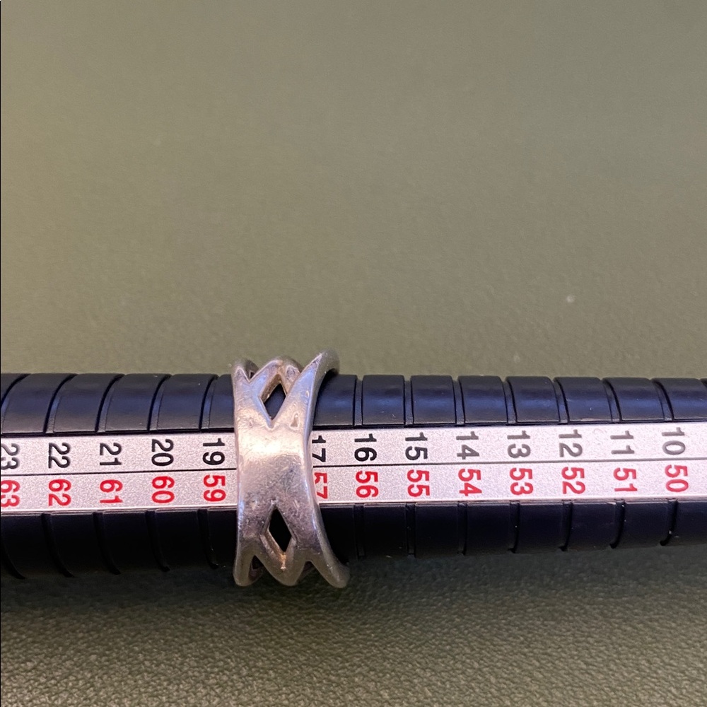 Marcus Max Sterling Silver Interchangeable Ring 8… - image 3